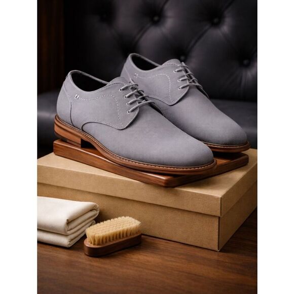 NIB J75 Jump Men’s Hamilton Gray Oxford Dress Shoes Lace Up - Size 9 main image 5